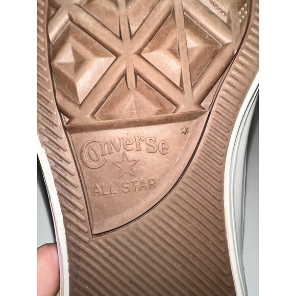 Converse Chuck Womens All Star High Top Sneakers Womans 8 Notebook 2021 White  C - Picture 7 of 11